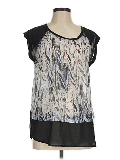 Pre-owned Dkny Jeans Sleeveless Blouse In Silver
