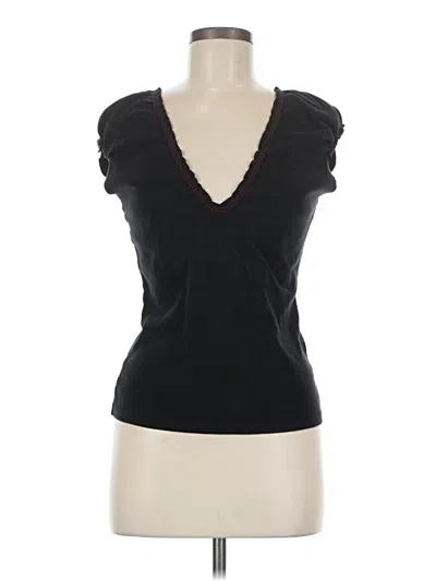 Pre-owned Dkny Jeans Sleeveless T-shirt In Black