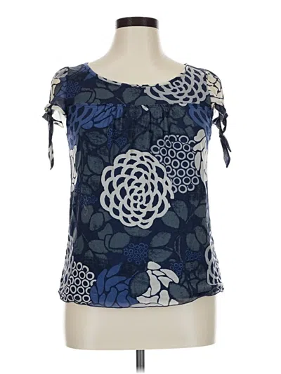 Pre-owned Dkny Jeans Sleeveless T-shirt In Blue