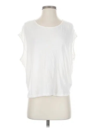 Pre-owned Dkny Jeans Sleeveless T-shirt In White