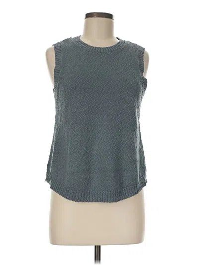 Pre-owned Dkny Jeans Sweater Vest In Gray