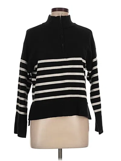 Pre-owned Dkny Jeans Turtleneck Sweater In Black