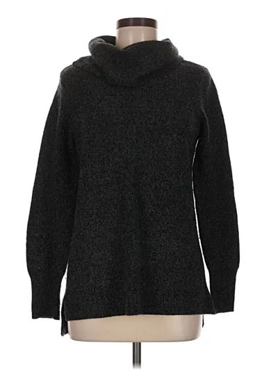 Pre-owned Dkny Jeans Turtleneck Sweater In Black
