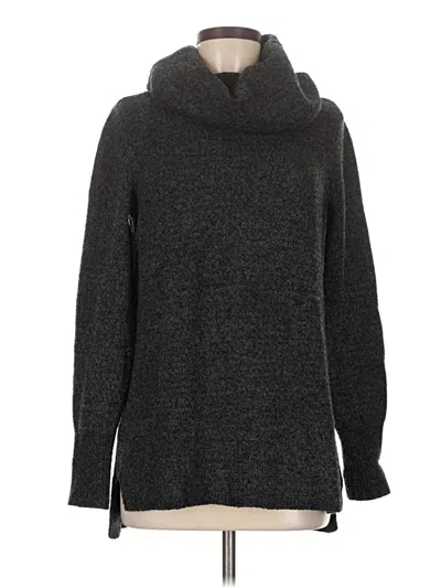 Pre-owned Dkny Jeans Turtleneck Sweater In Gray