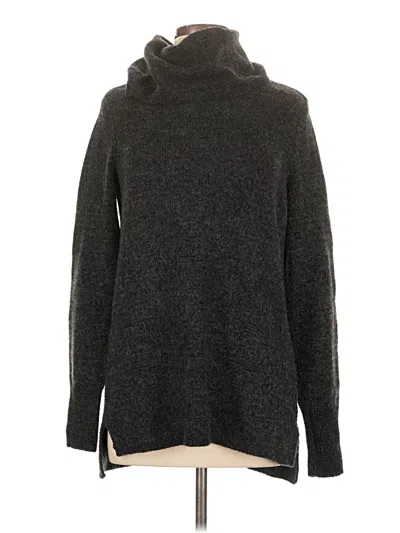 Pre-owned Dkny Jeans Turtleneck Sweater In Gray