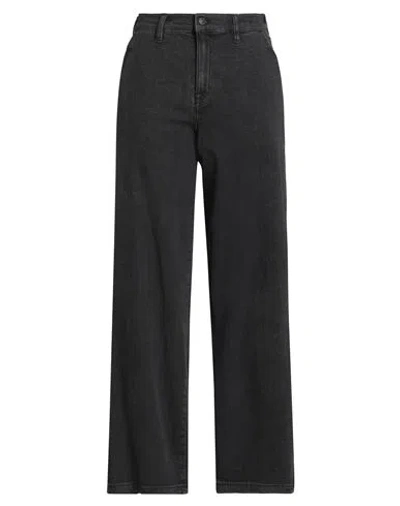 Dkny Jeans Woman Jeans Black Size 30 Cotton, Elastane