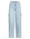 Dkny Jeans Woman Jeans Blue Size 29 Cotton, Elastane In Blue