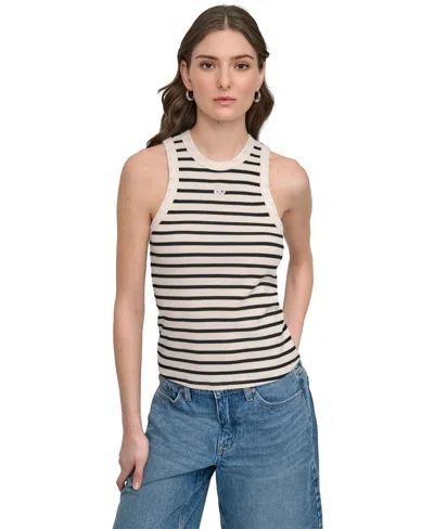 Dkny Jeans Women's Crewneck Tank In Multi