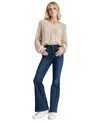 Dkny Jeans Women's High-rise Flare-leg Ankle Jeans In Madison