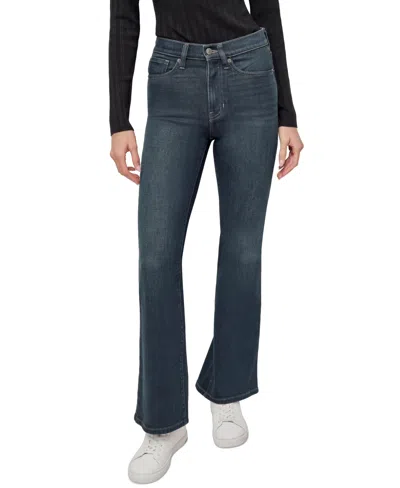 Dkny Jeans Women's High-rise Flare Trouser Jeans In Soho