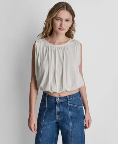 Dkny Jeans Women's Sleeveless Bubble Top In Multi