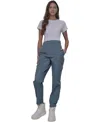 Dkny Jeans Women's Utility-pocket Cargo Pants In Tyx - Blue Fog