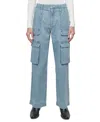 Dkny Jeans Women's Wide-leg Utility Pocket Cargo Jeans In J0g - Rooftop