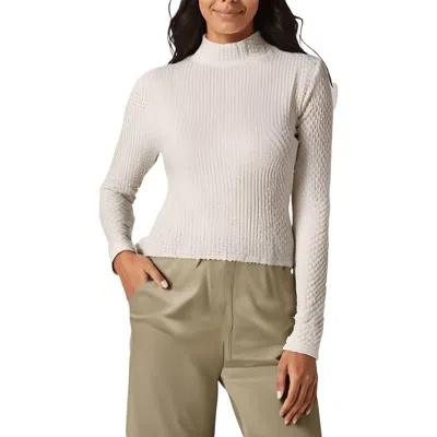 Dkny Jeans Womens Pebbled Nylon Pullover Top In Gray