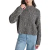 Dkny Jeans Womens Ribbed Acrylic Mock Turtleneck Sweater In Multi