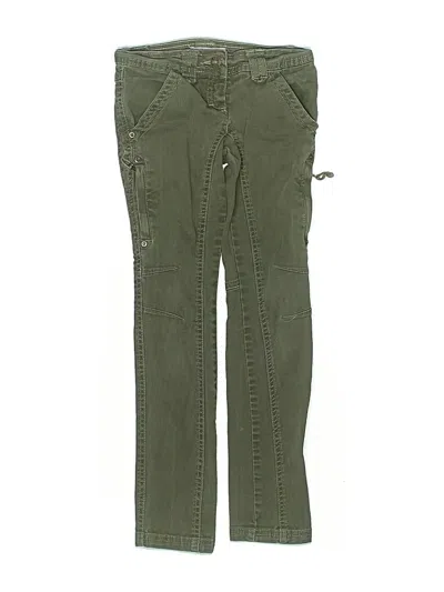 Pre-owned Dkny Kids' Jeggings In Green