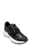 Dkny Jendaya Buckle Sneaker In Black