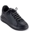 Dkny Jewel Lace-up Low-top Sneakers In Black