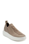 Dkny Jonas Knit Platform Sneaker In Ash