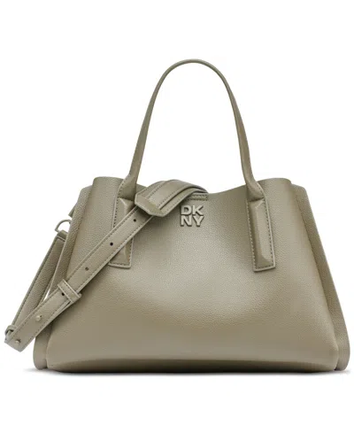 Dkny Josie Medium Crossbody Satchel In Green