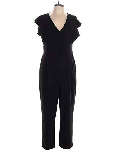 Pre-owned Dkny Jumpsuit In Black