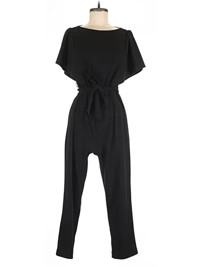 Pre-owned Dkny Jumpsuit In Black