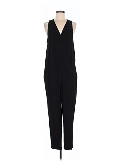 Pre-owned Dkny Jumpsuit In Black