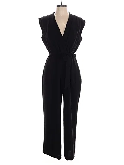 Pre-owned Dkny Jumpsuit In Black