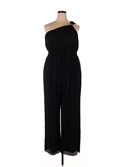 Pre-owned Dkny Jumpsuit In Black