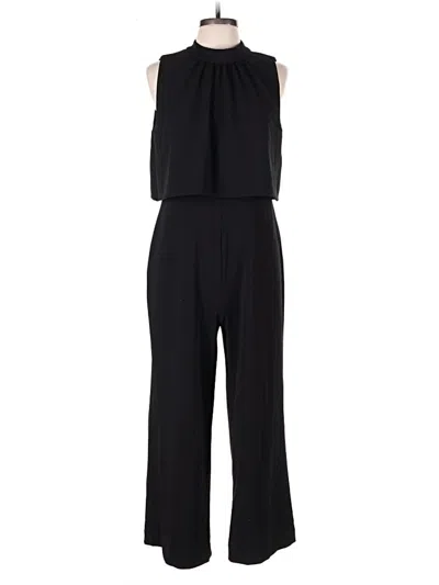 Pre-owned Dkny Jumpsuit In Black