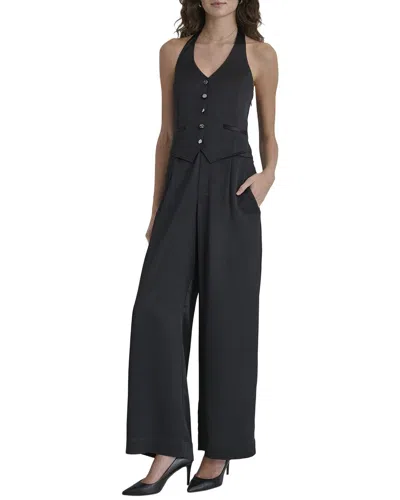 Dkny Jumpsuit In Blk-black