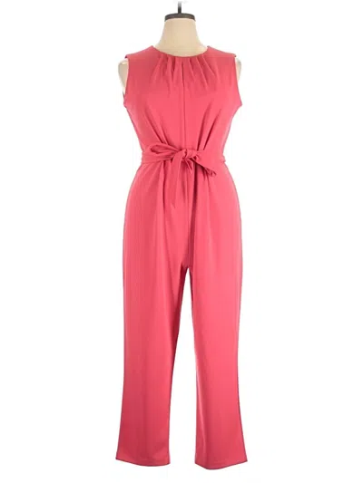 Pre-owned Dkny Jumpsuit In Pink
