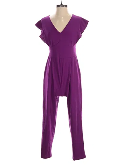 Pre-owned Dkny Jumpsuit In Purple