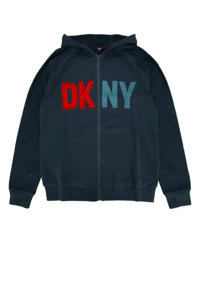 Dkny Junior Cardigan In Blue
