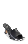 Dkny Kailyn Womens Block Heel Man Made Slide In Black