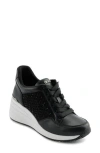 Dkny Women's Kamay Monogram Platform Sneakers