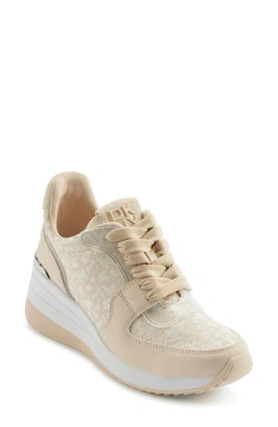 Dkny Kamay Wedge Trainer In Hemp