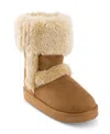 Dkny Karina Kelly Slip-on Boot In Cognac