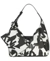 Dkny Karlie Hobo Medium-sized Bag In Black