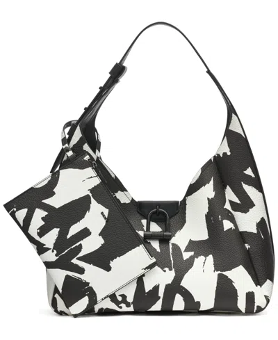 Dkny Karlie Hobo Medium-sized Bag In Black