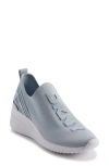 Dkny Keeva Wedge Sneaker In Celeste