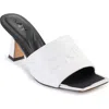 Dkny Keke Slide Sandal In White