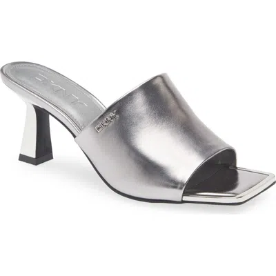 Dkny Kellyn Mule Sandal In Nickel