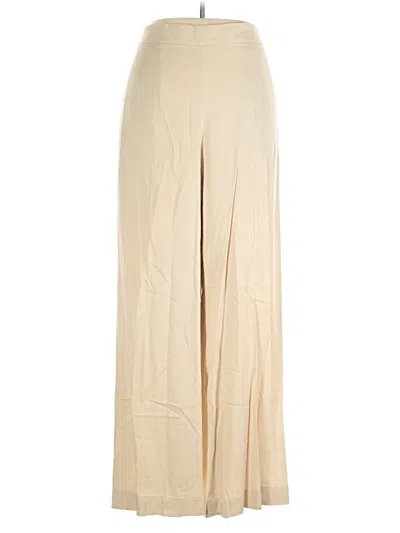 Pre-owned Dkny Khaki Pant In Brown