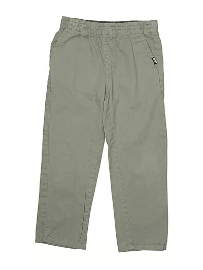 Pre-owned Dkny Kids' Khaki Pant In Green