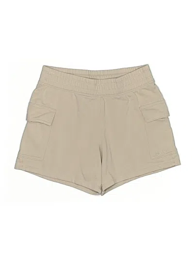Pre-owned Dkny Khaki Shorts In Tan