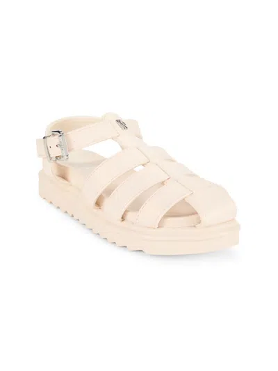 Dkny Kid's Lucile Lorena Fisherman Sandals In Champagne