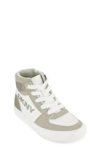 Dkny Kids' Andee Alice High Top Sneaker In Green