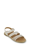 Dkny Little Girls Cassie Denaris Open Toe Sandals In White