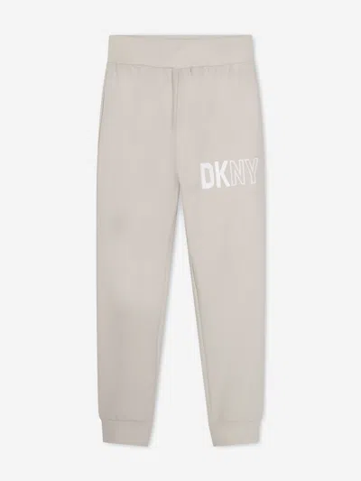 Dkny Kids Logo Joggers In White